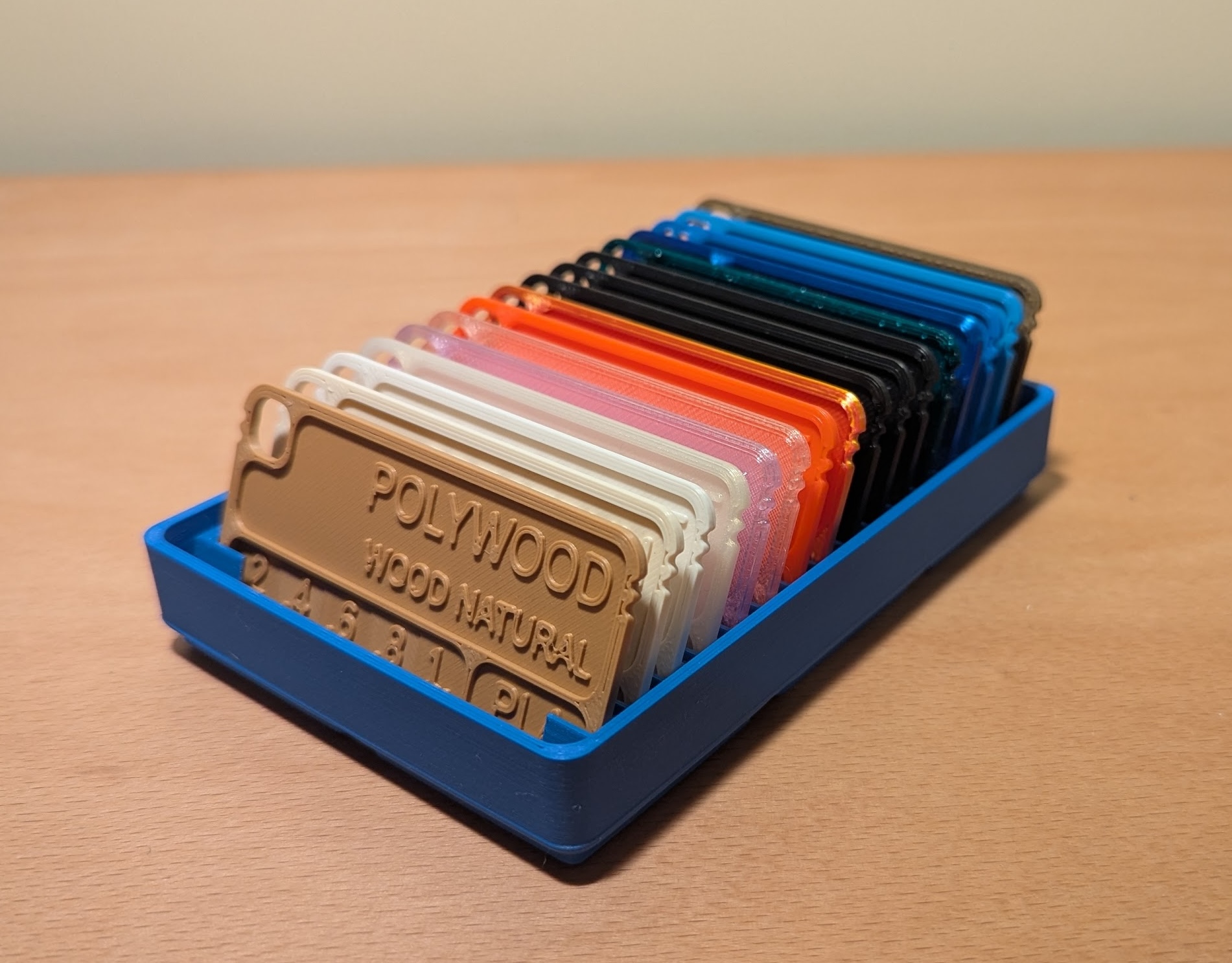 Filament Sample Box (gridfinity version)