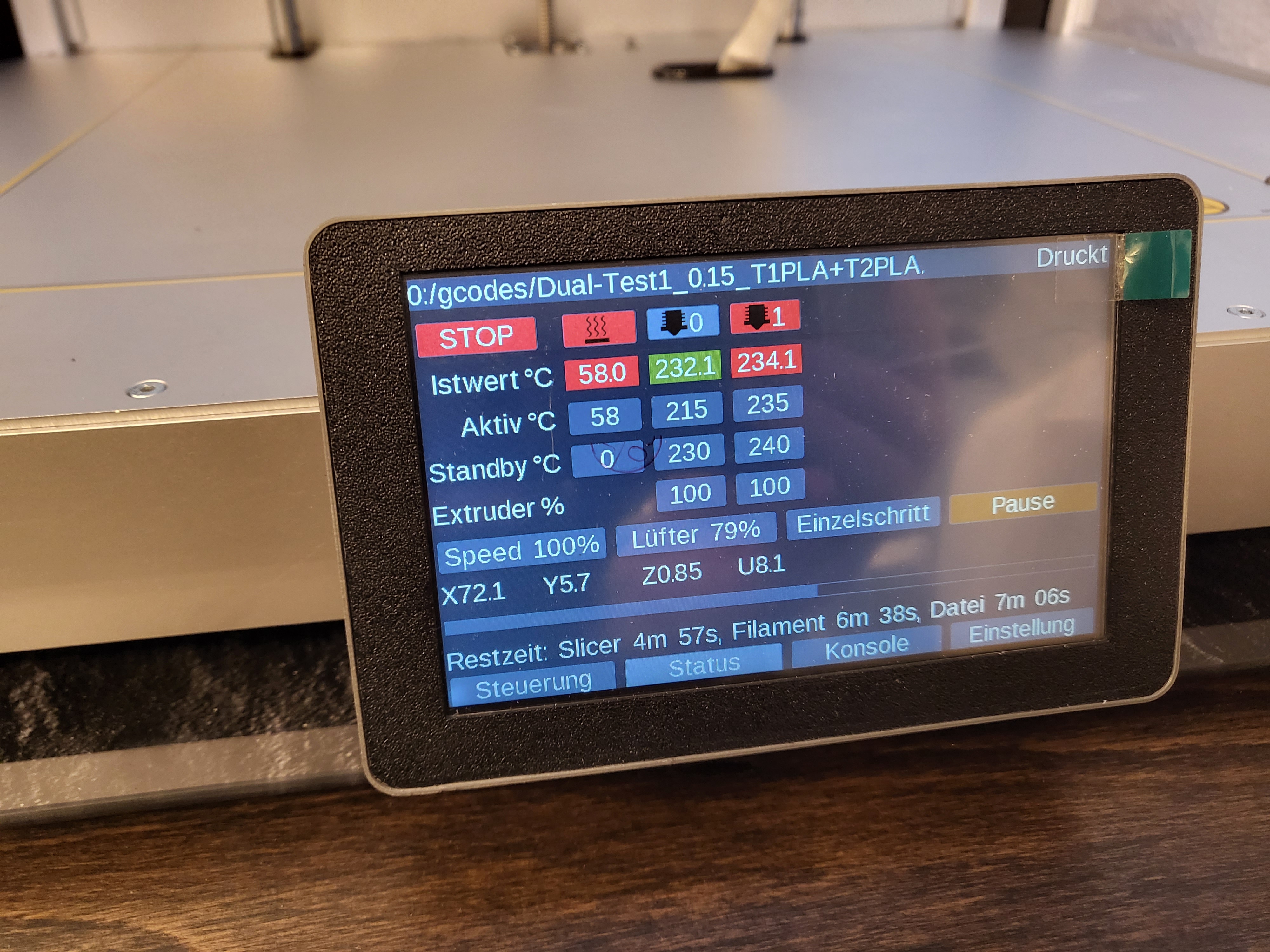 Displaygehäuse für - display housing for FYSETC PanelDue