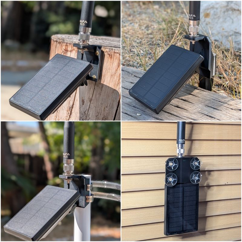 2026 Harbor Breeze Solar Mesh Node Bracket (Meshcore/ Meshtastic) by ...