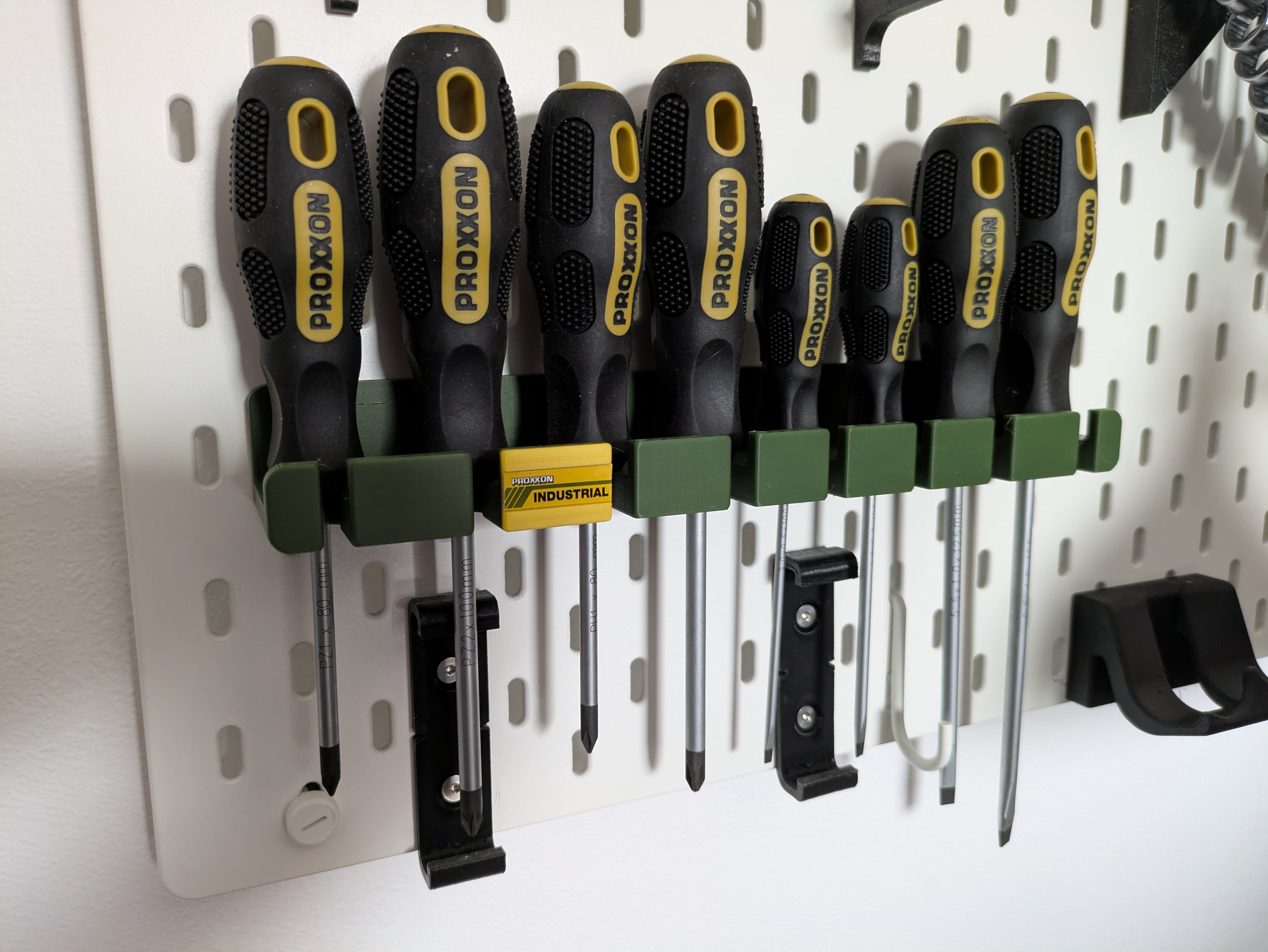 Proxxon screwdriver holder for IKEA Skadis
