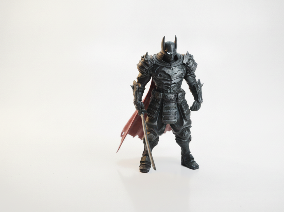 Batman Samurai Warrior Figurine DC Comics 3D Printable