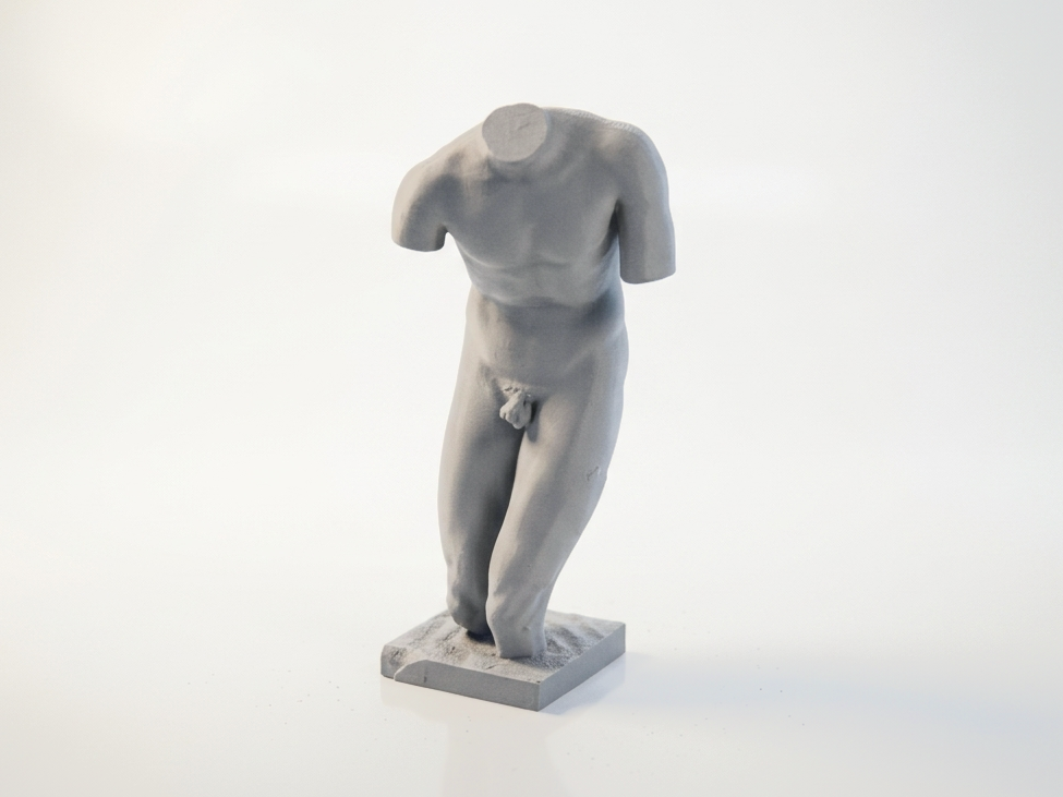 Iron Valentini Torso Classical Sculpture 3D Printable