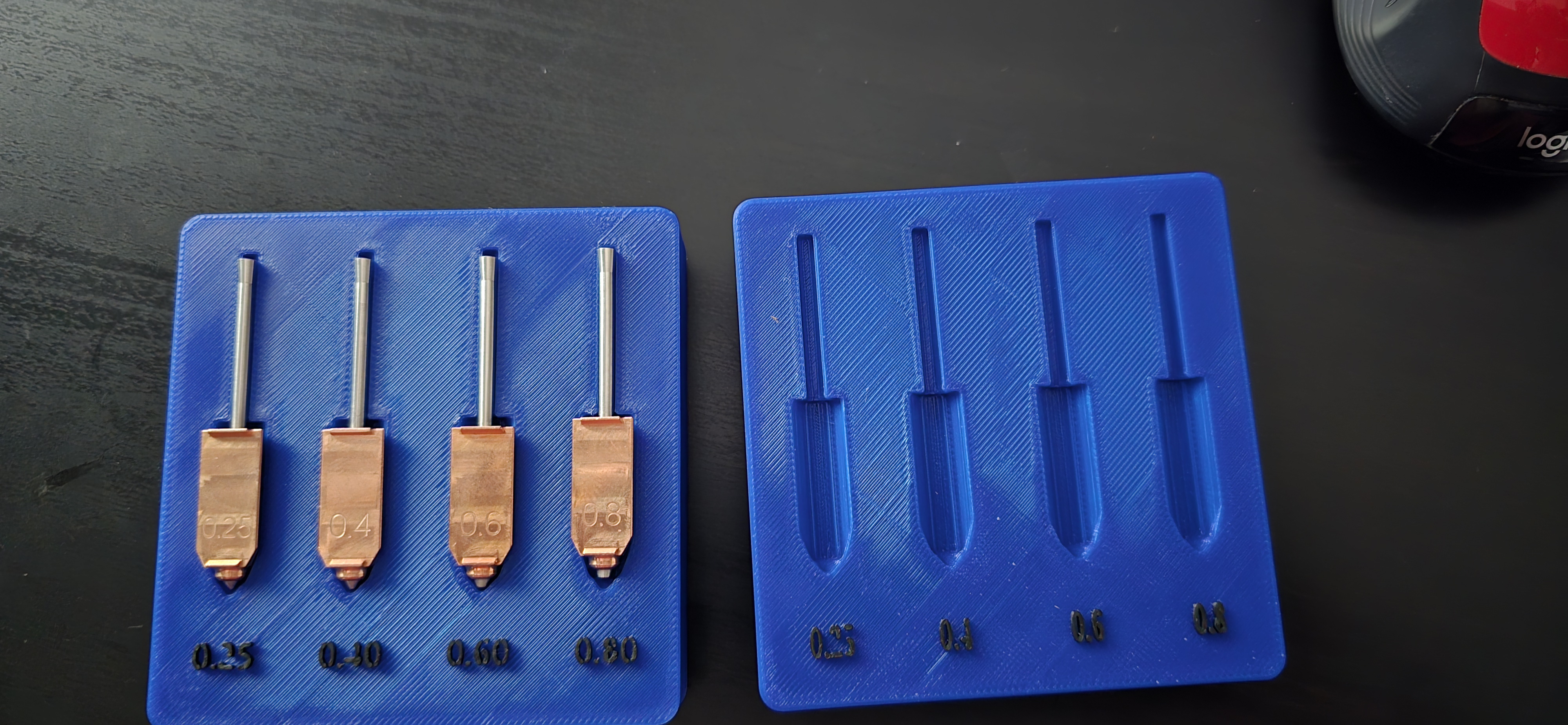 Updated - Flashforge AD5X Nozzle Holder - Gridfinity — thumbnail 4