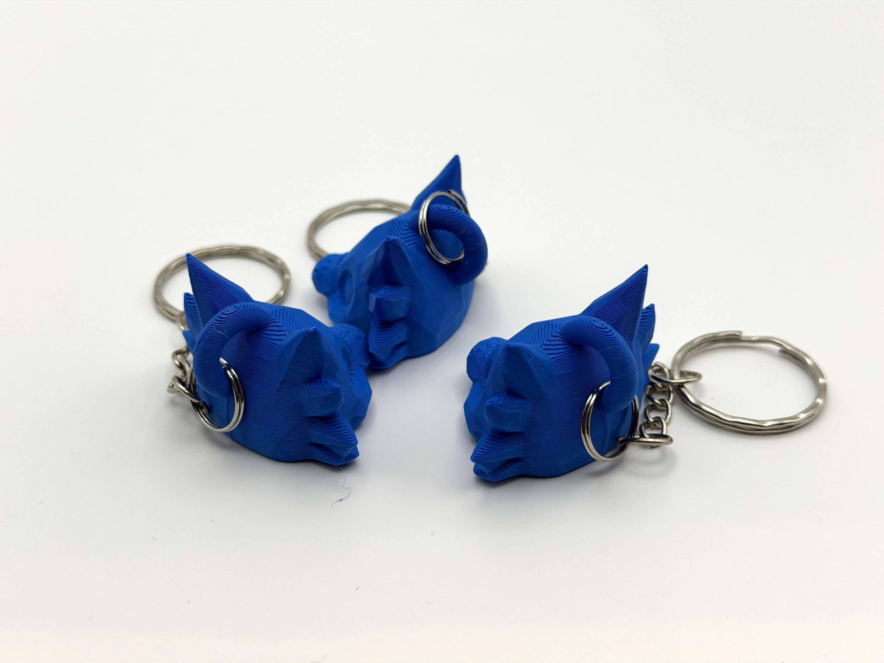 Miniatura 4 do modelo 3D Lowpoly Dragon Keychain