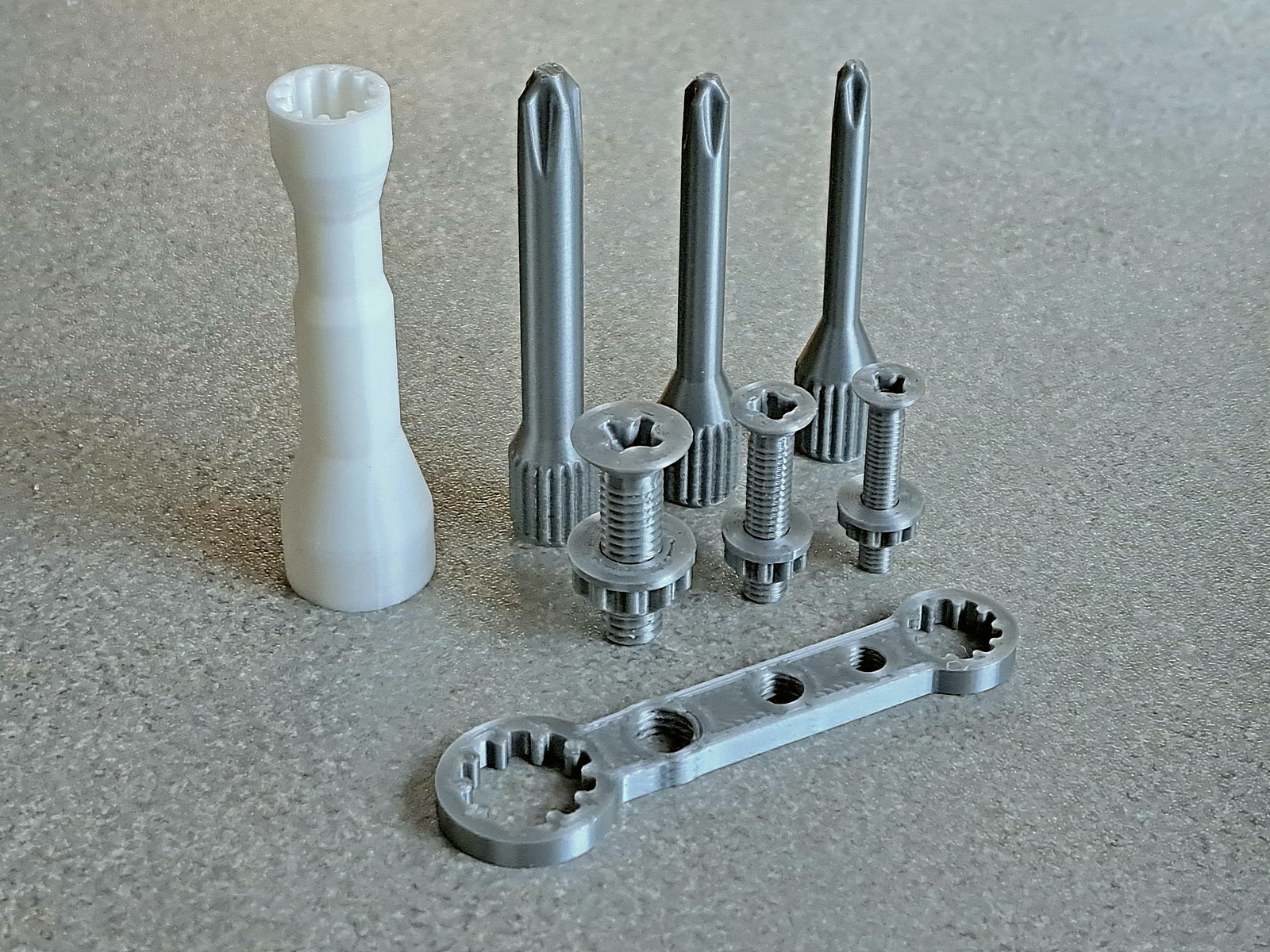 Countersunk Bolts and Nuts - M5, M6, M8