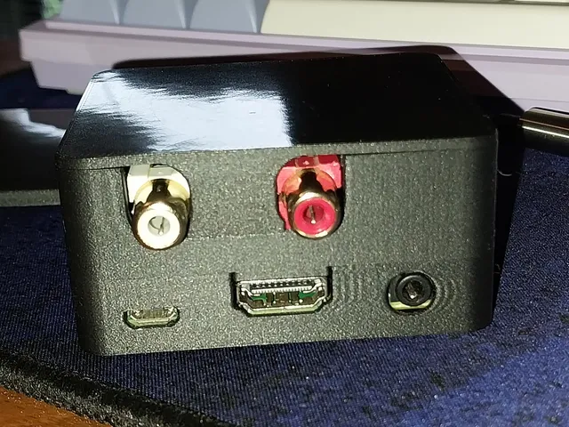Pi 3a + Allo Boss DAC hat case