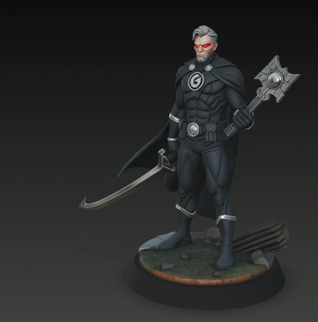 FIGURA SUPERHEROES GUY GARDNER (COMIC DC)