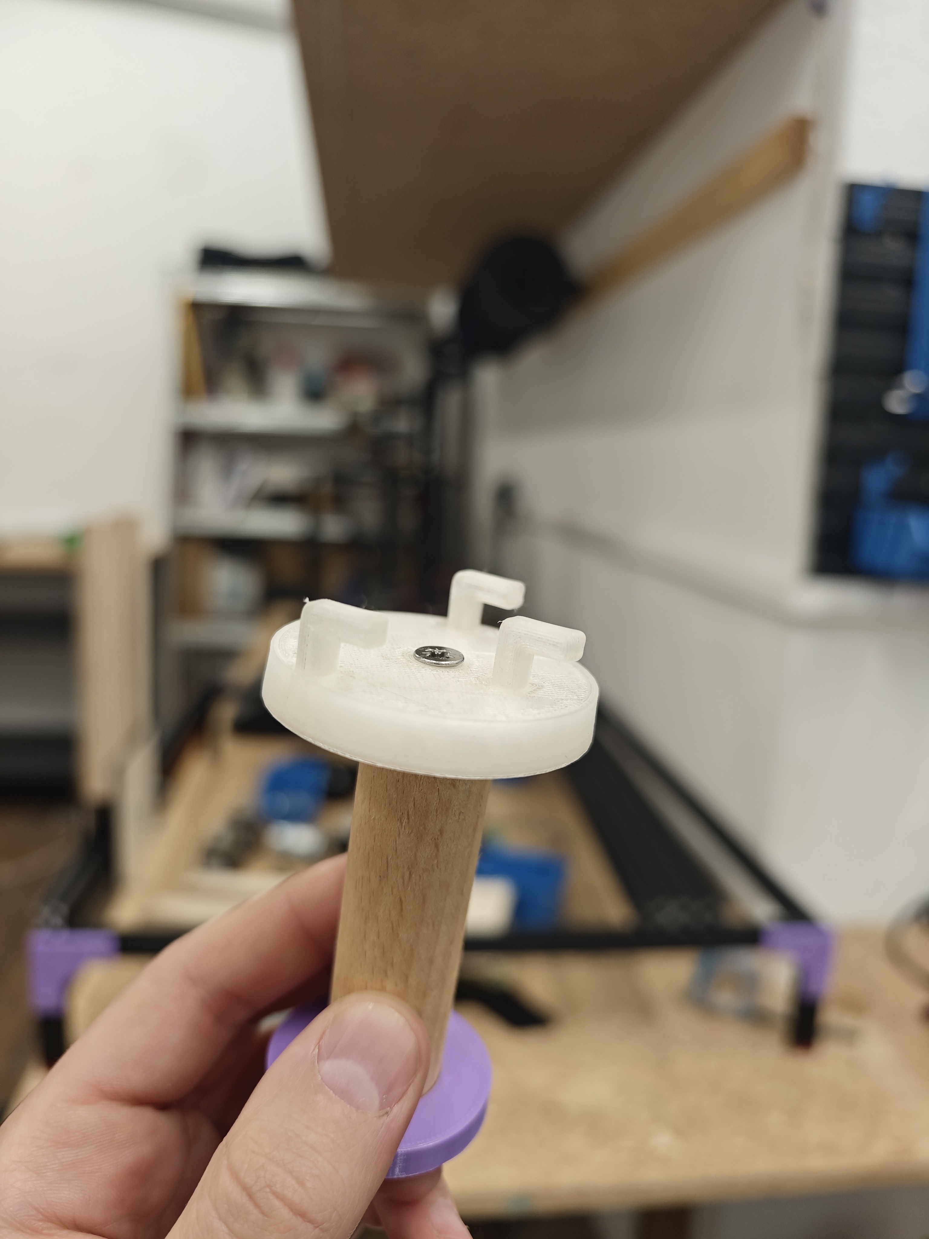 Skadis Mount Plate - stronger hooks