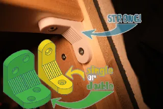 Industrial Strength Gusseted Brackets