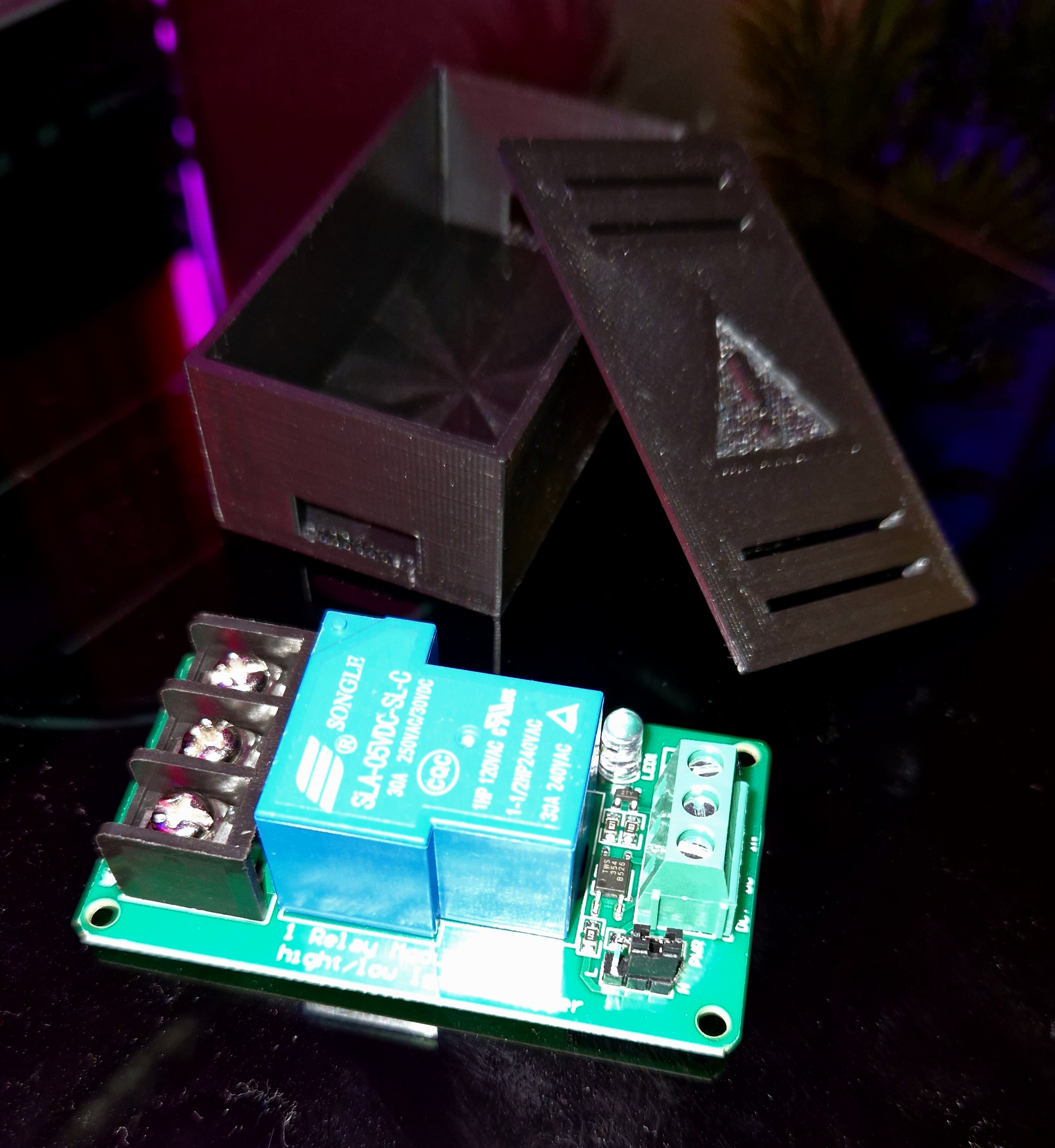 relay module 30a , 5V 12V 24V box Sla-05V