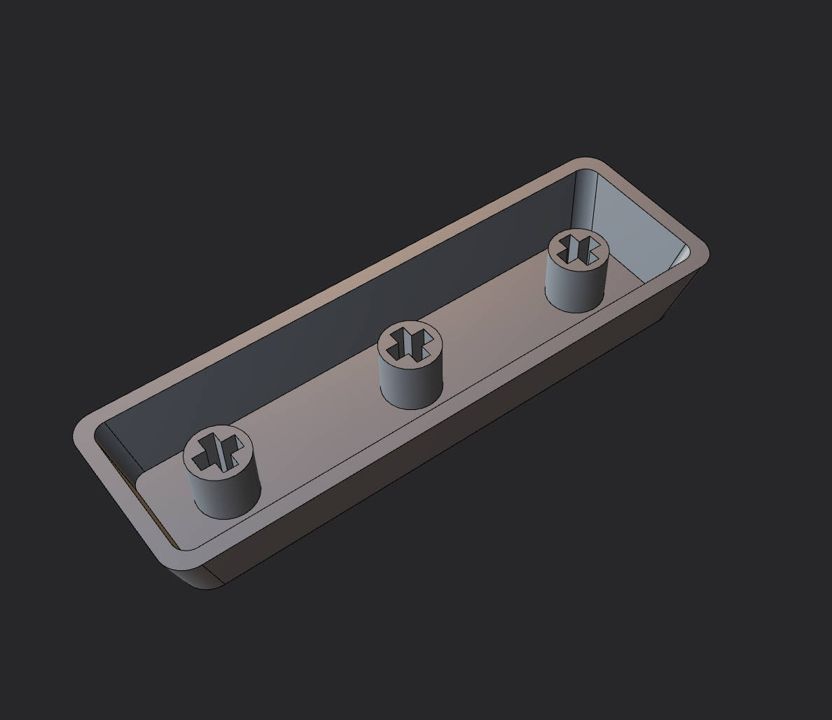 3U Spacebar for Darmoshark SK16 Macropad