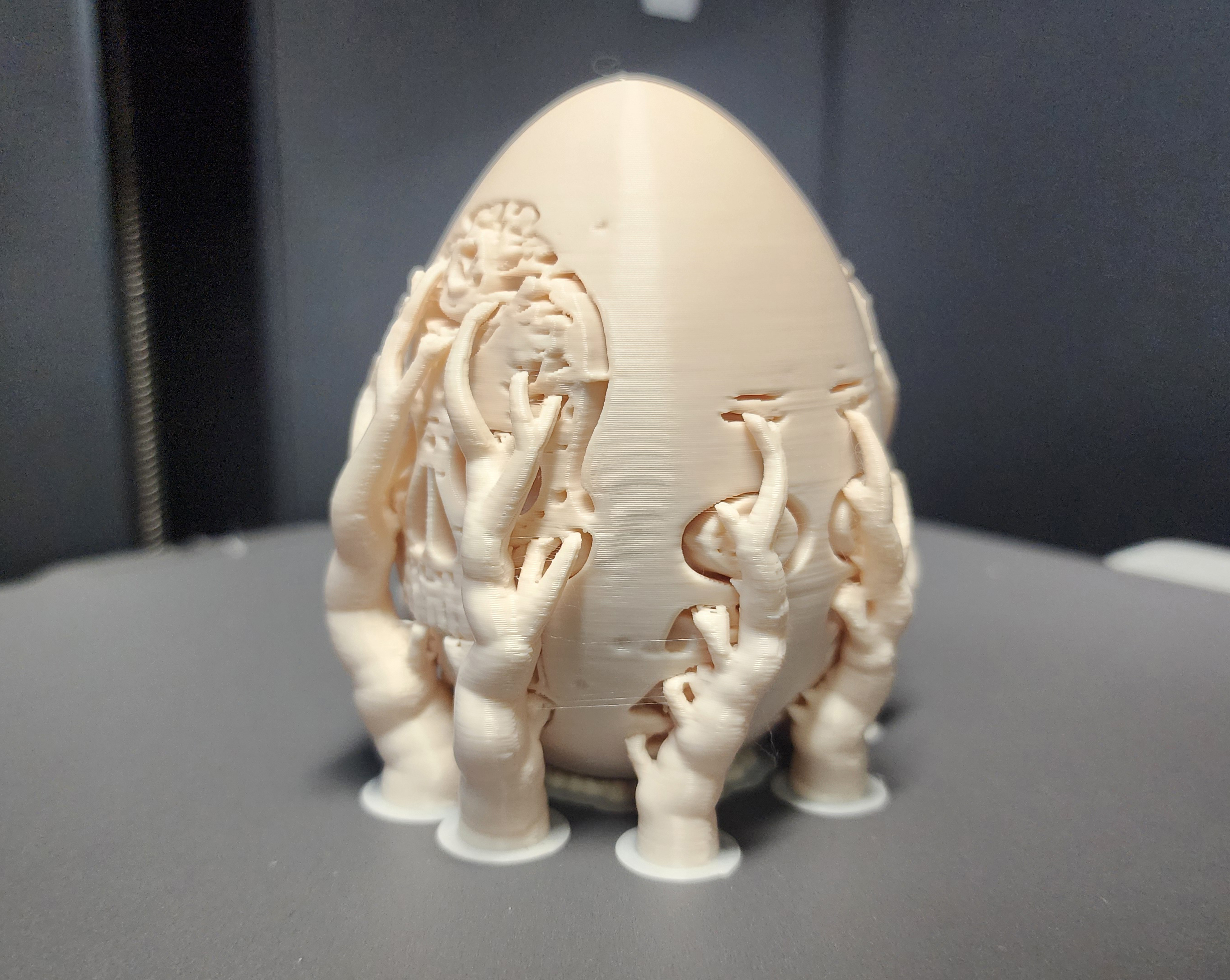 2 Carved Skull Eggs — miniatura 6