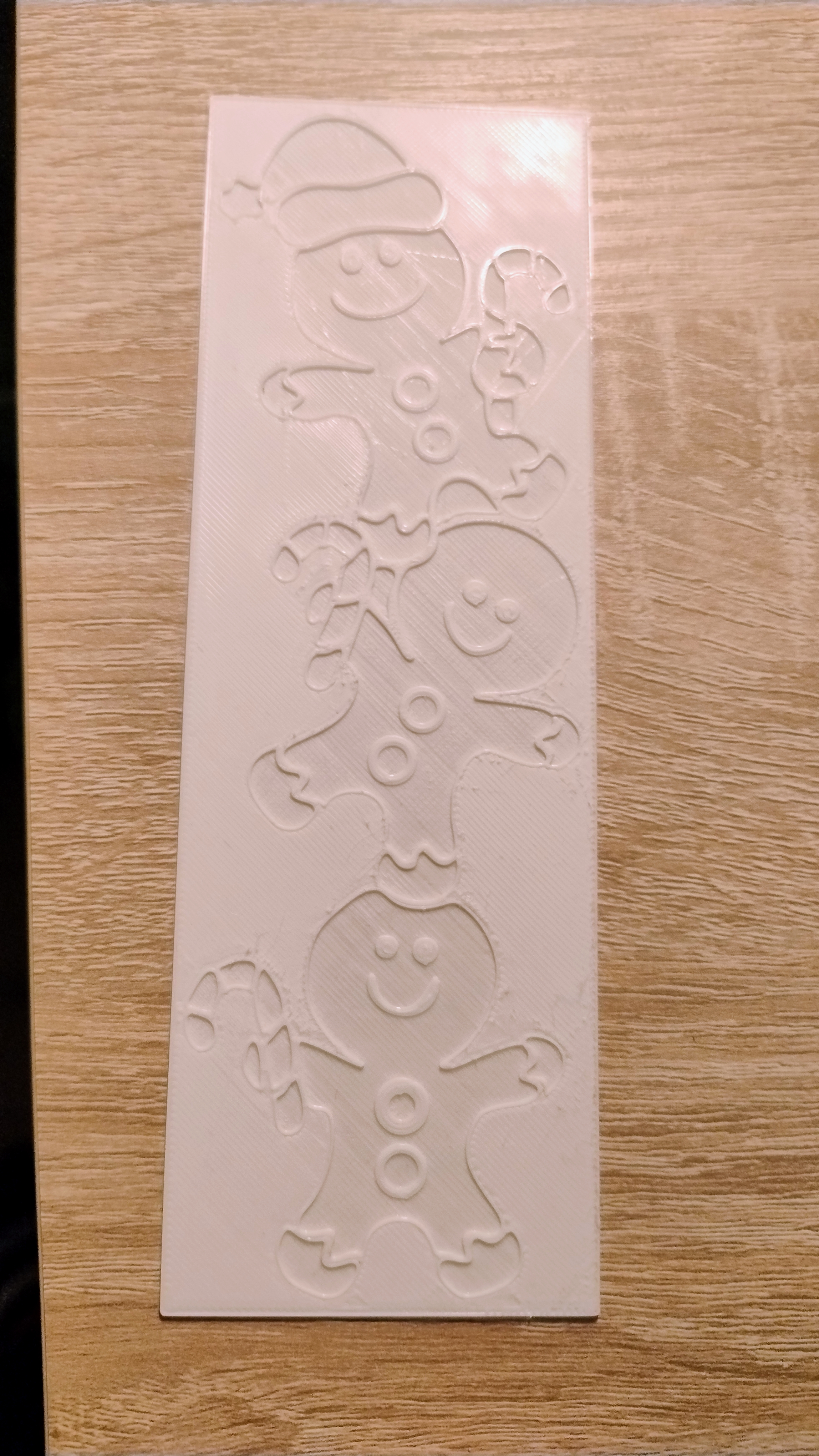chrstmas bookmark gingerbread men