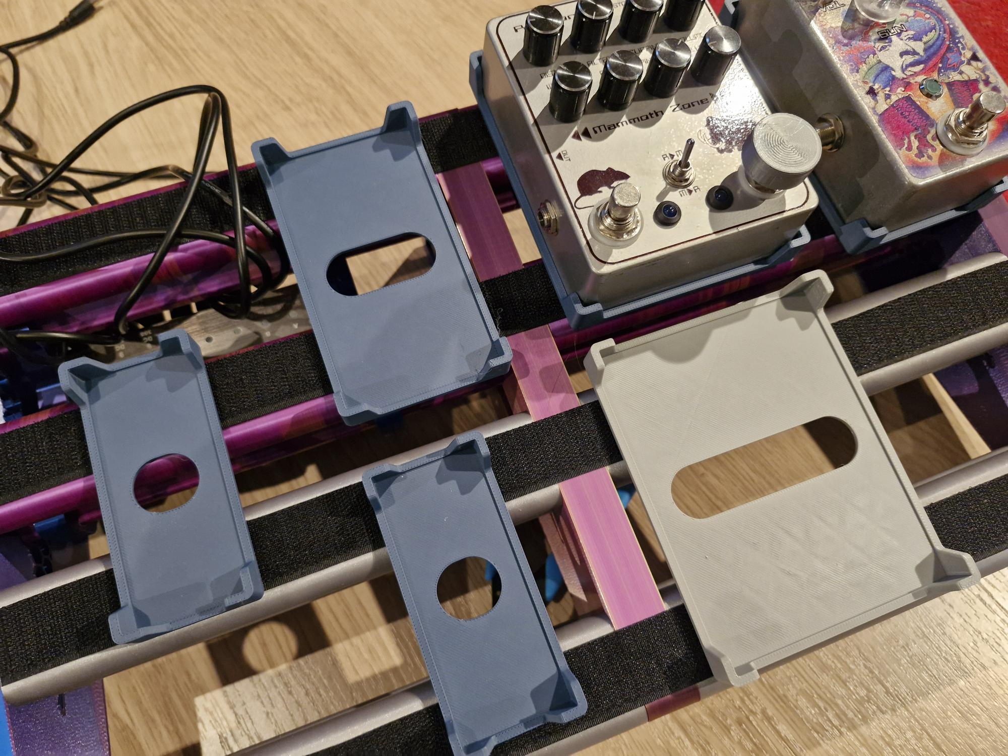 Rack stompbox 1590-A/B/BB et 125-B