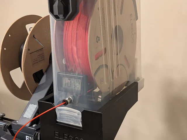 Neptune 4 Pro Filament Dry Box Mount (Cereal Box)