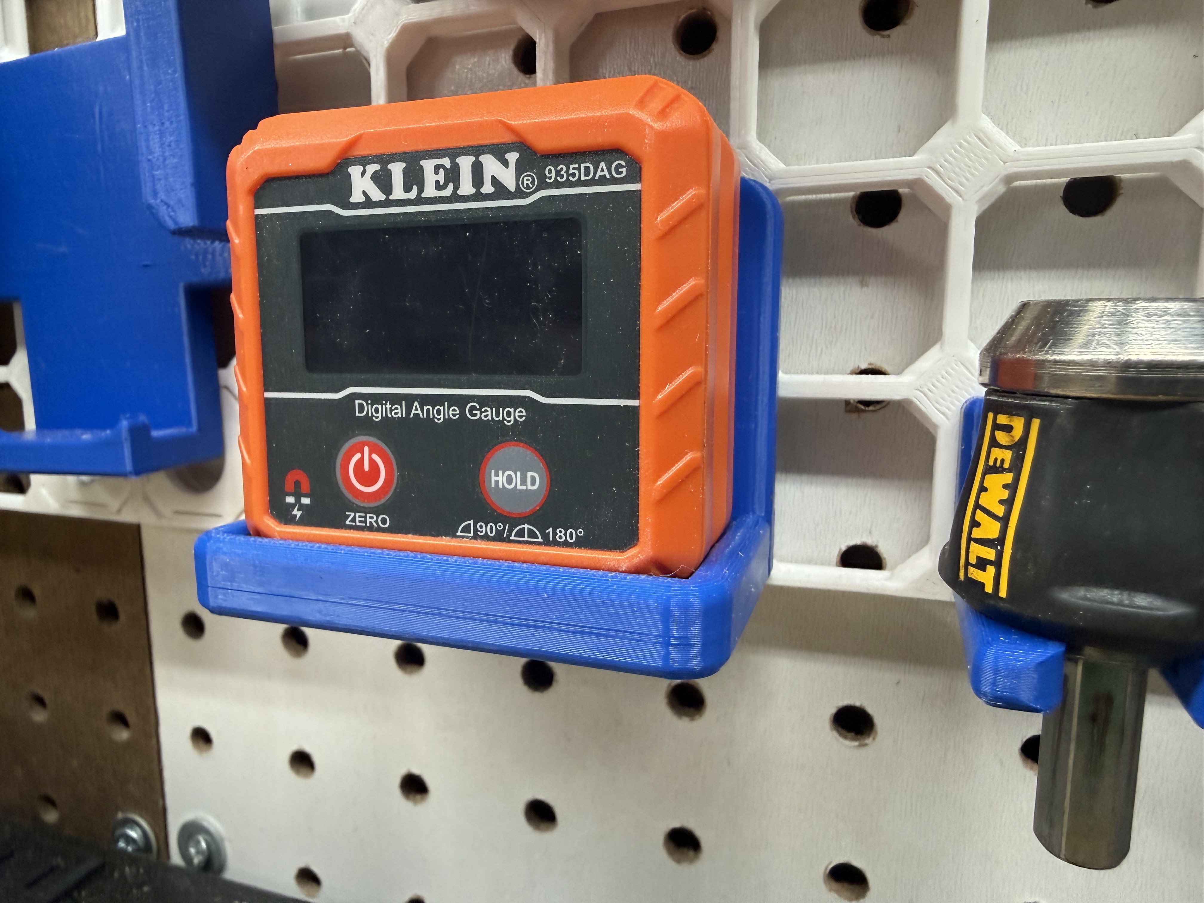 Opengrid Shelf for Klein Digital Angle Gauge