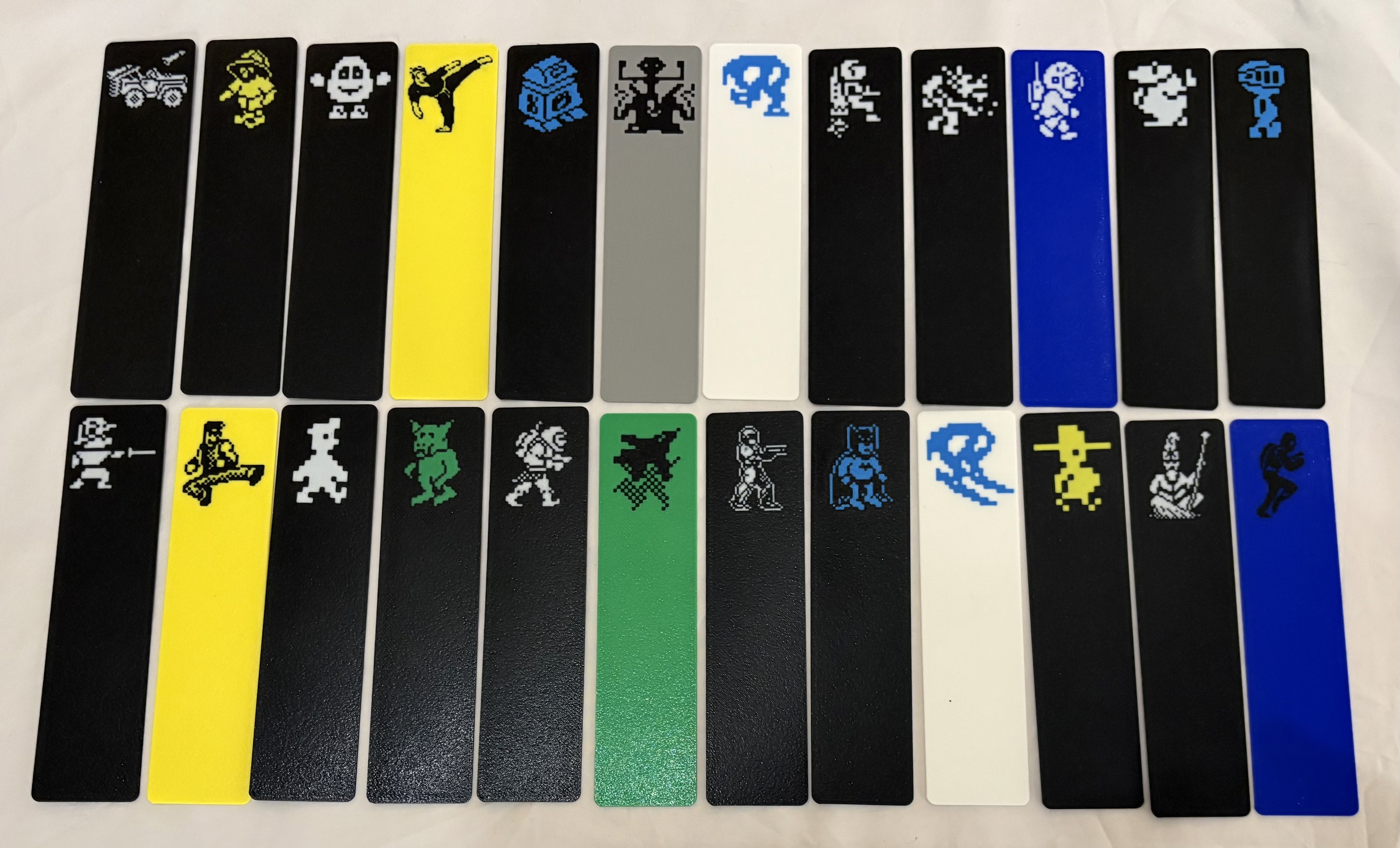 ZX Spectrum Games Themed Bookmarks