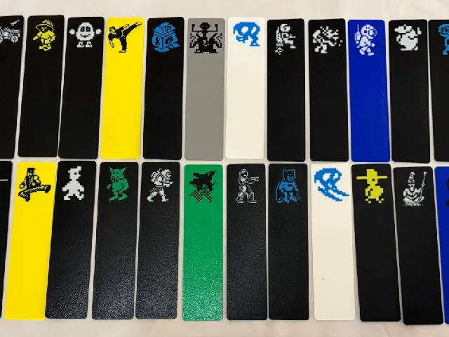 ZX Spectrum Games Themed Bookmarks