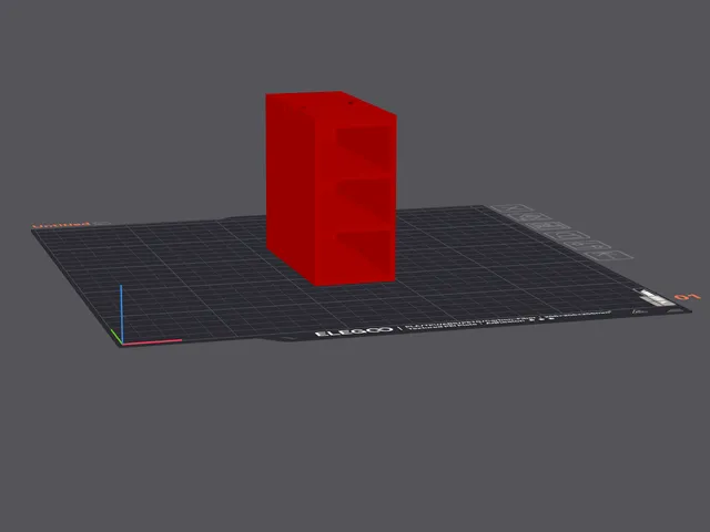 Modular 3s lipo holder