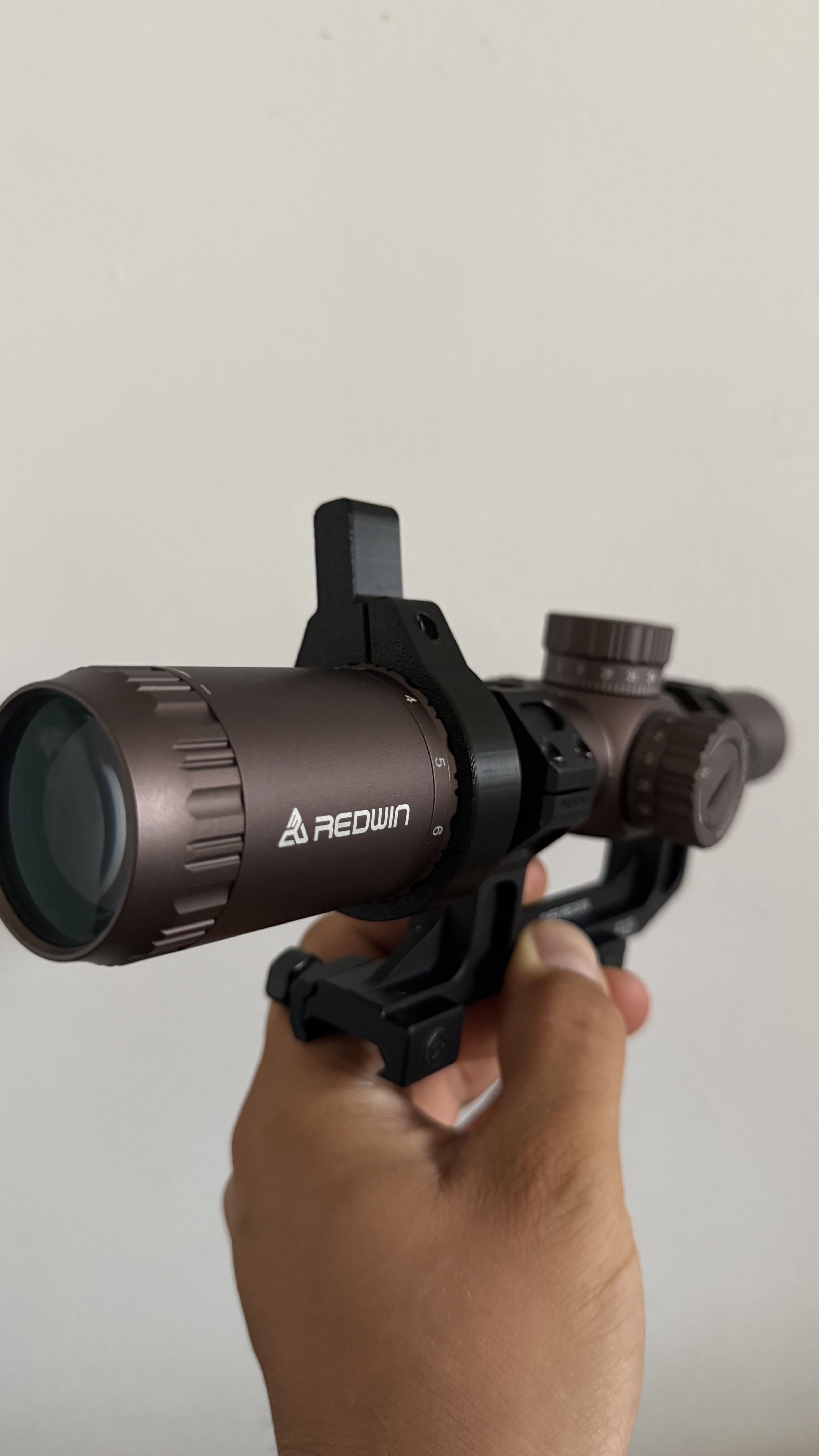 LPVO zoom lever