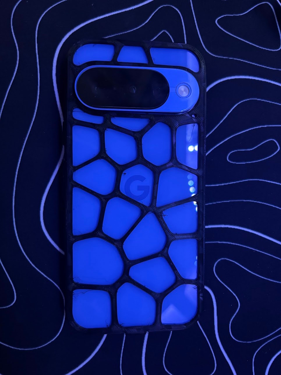 Pixel 10 TPU Voronoi Style