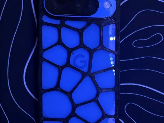 Pixel 10 TPU Voronoi Style