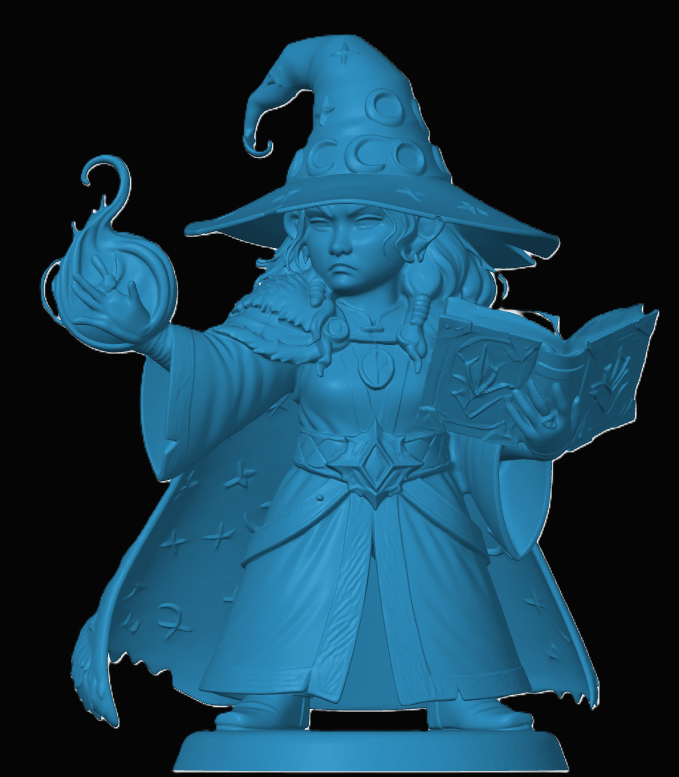 Halfling Wizard — miniatura 3