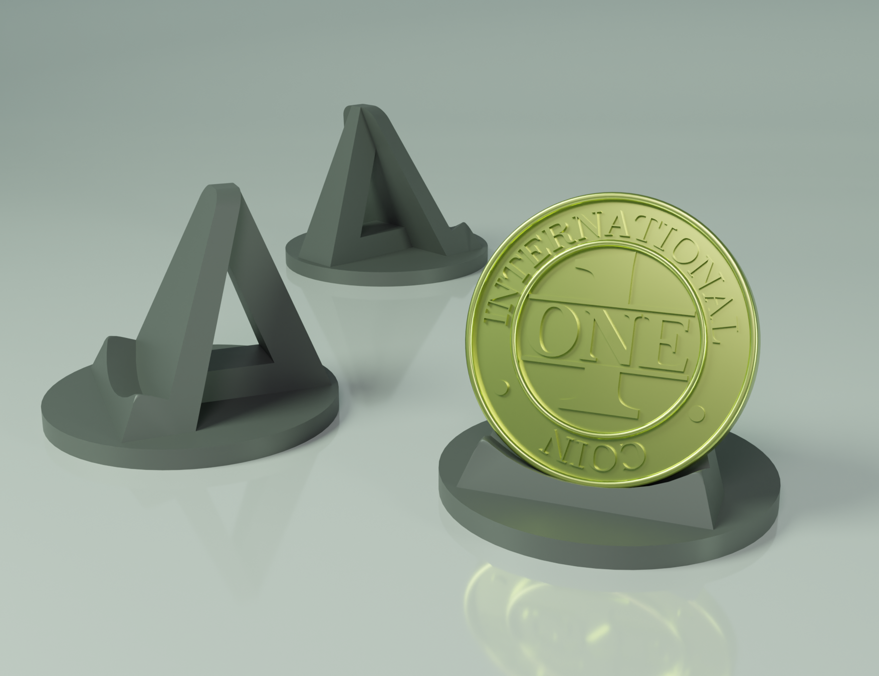 Coin Display Stand