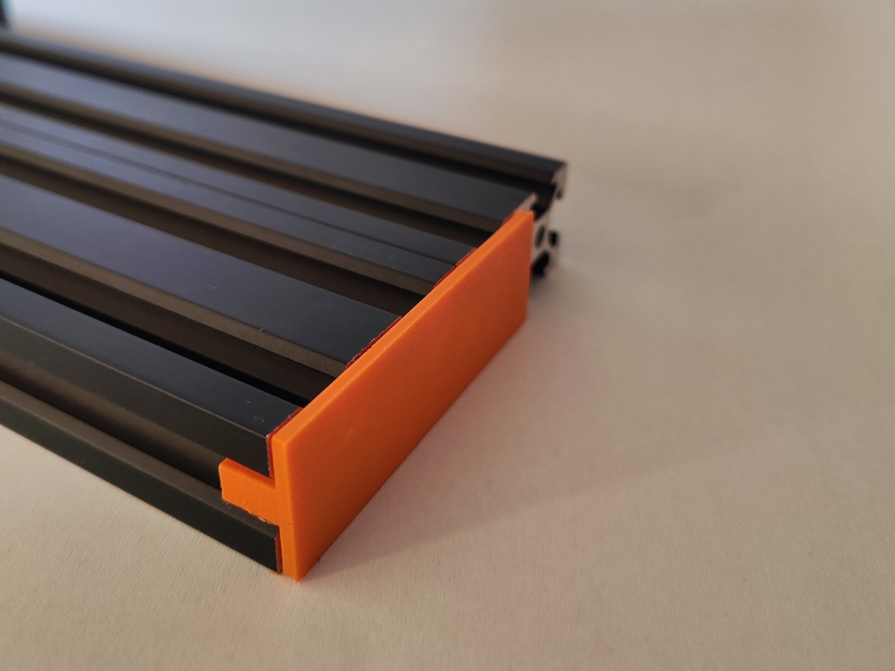 V-Slot 2060 Open-Side End Cap (3-Slot Fit)