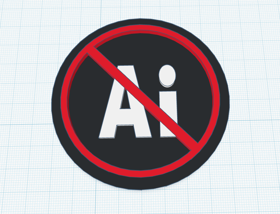 Anti Ai desk Ornament
