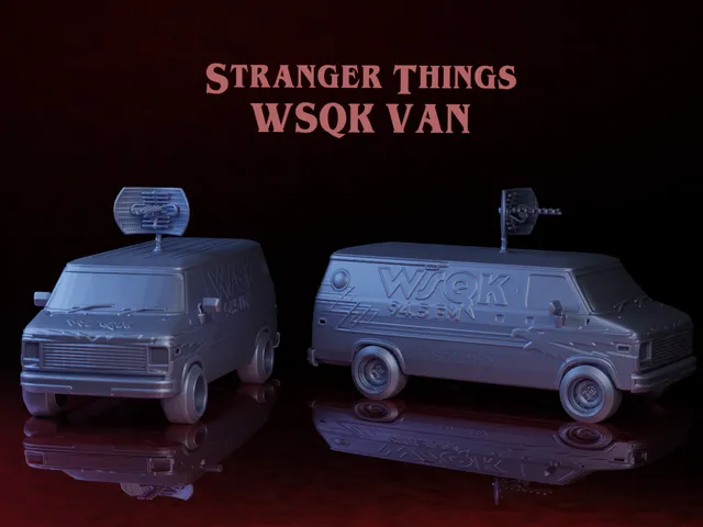 WSQK Van : Stranger Things