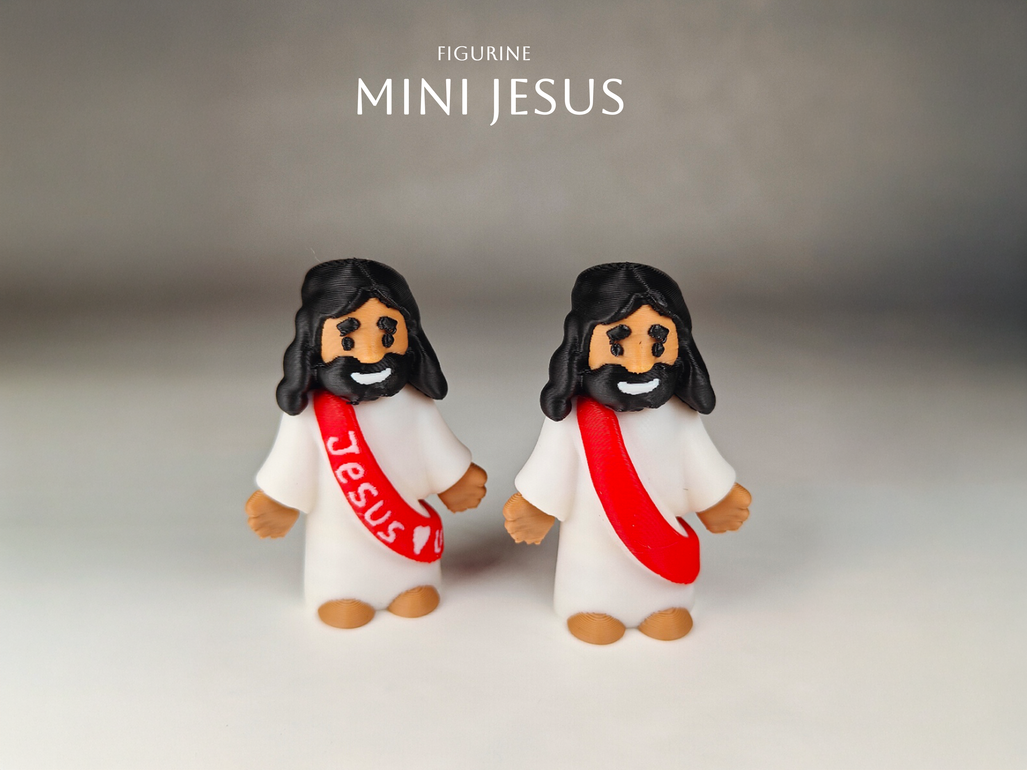 Mini Jesus Figurine (3 Versions | ~3” Tall)