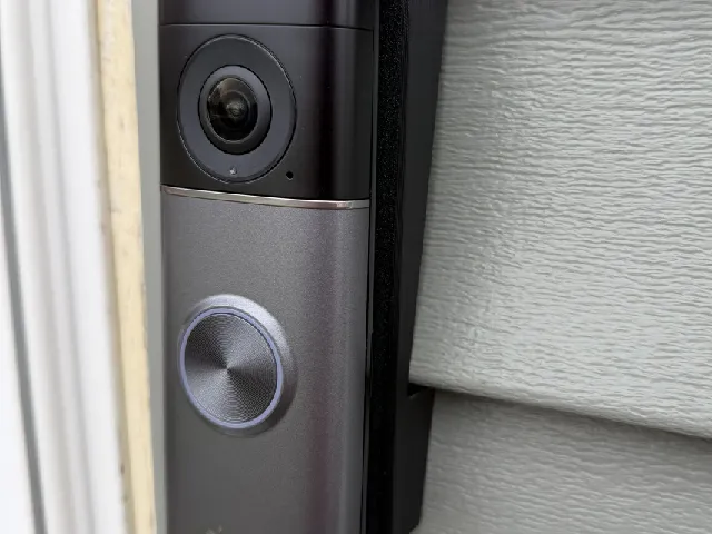 Ring Doorbell Pro Siding Adapter – Fits 4" Vinyl (No Wedge Needed)