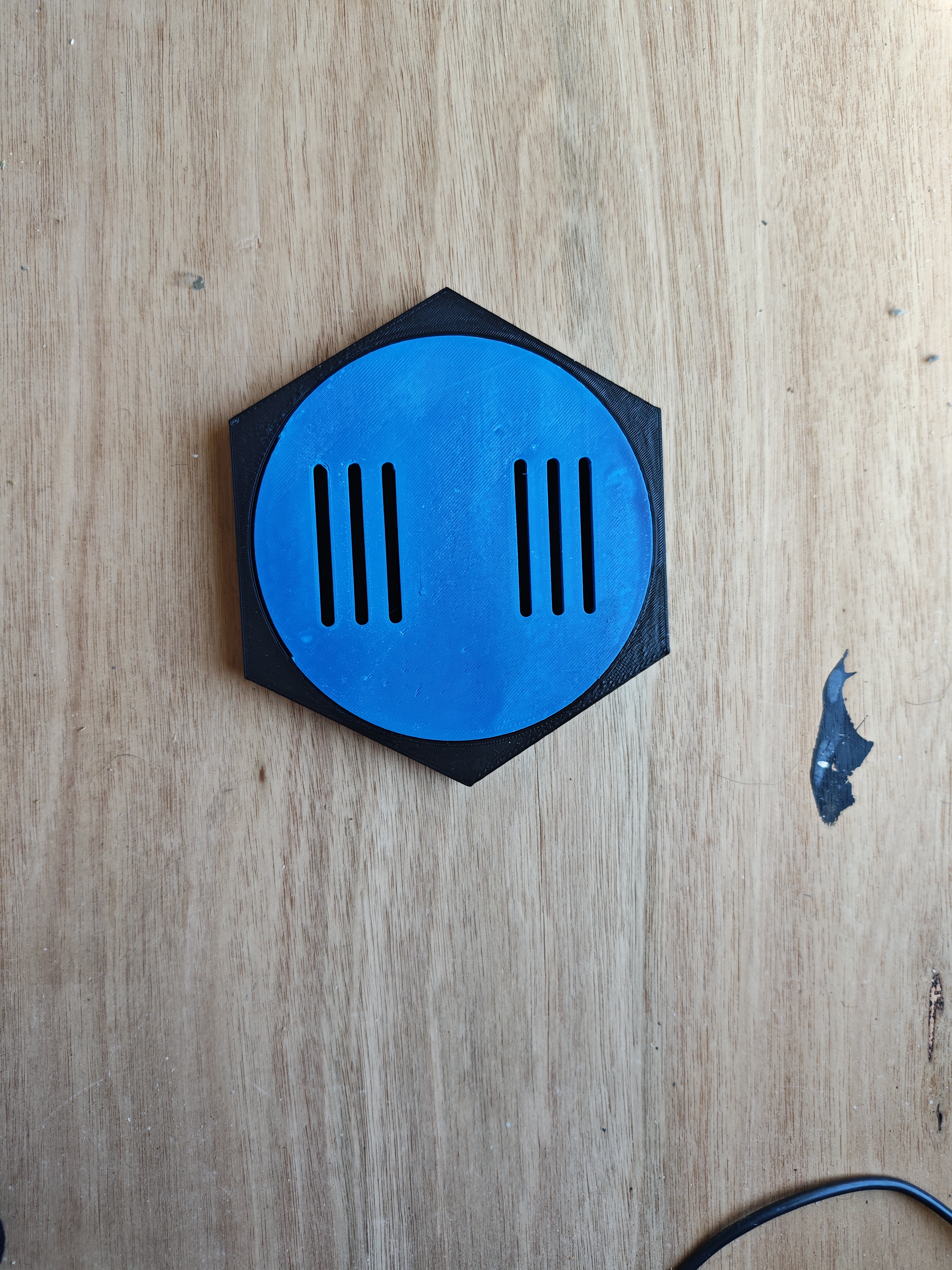 medal mounting hex