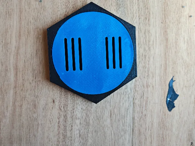 medal mounting hex