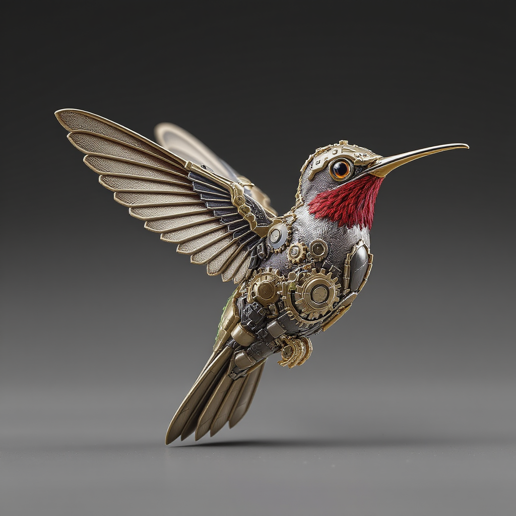 Steampunk Hummingbird