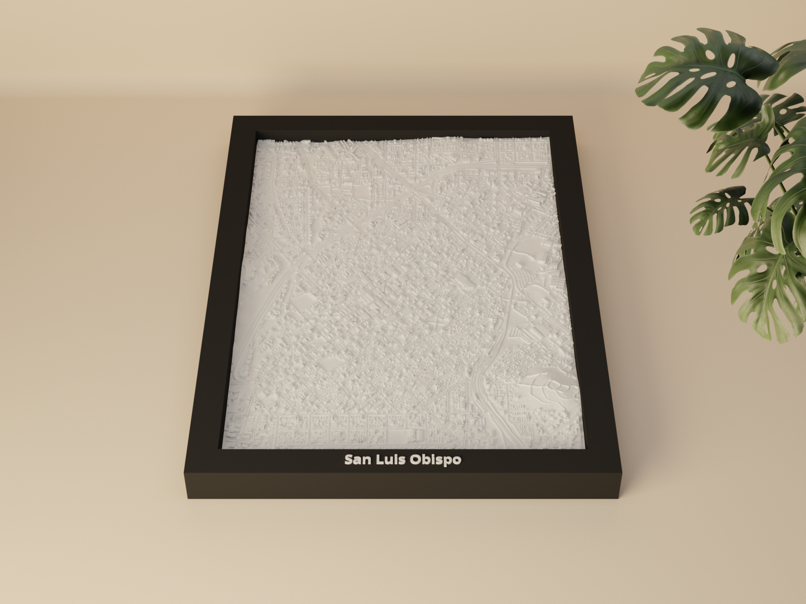 San Luis Obispo, United States - 3D Miniature