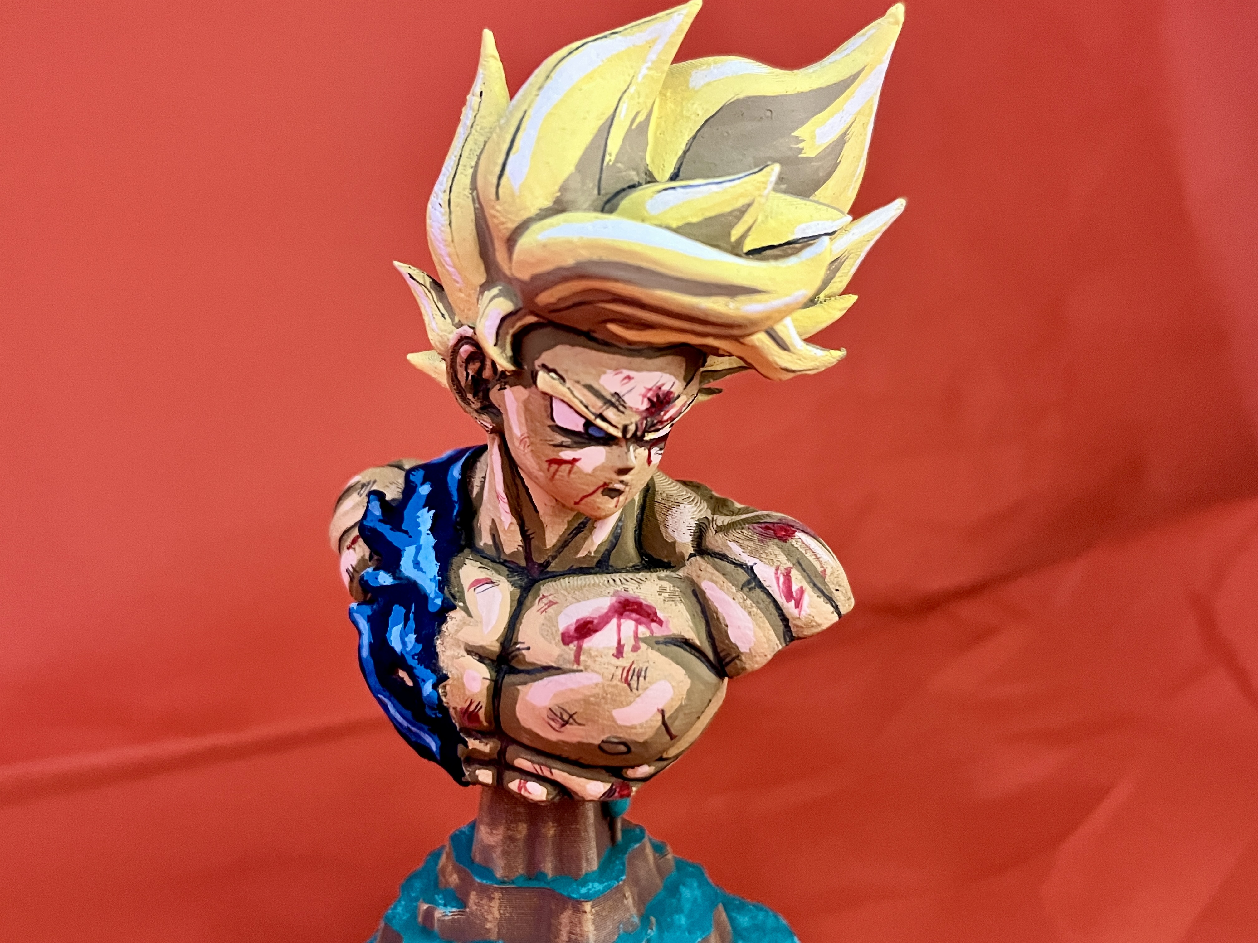 Super Saiyan Son Goku - Dragon Ball Z - Bust Statue