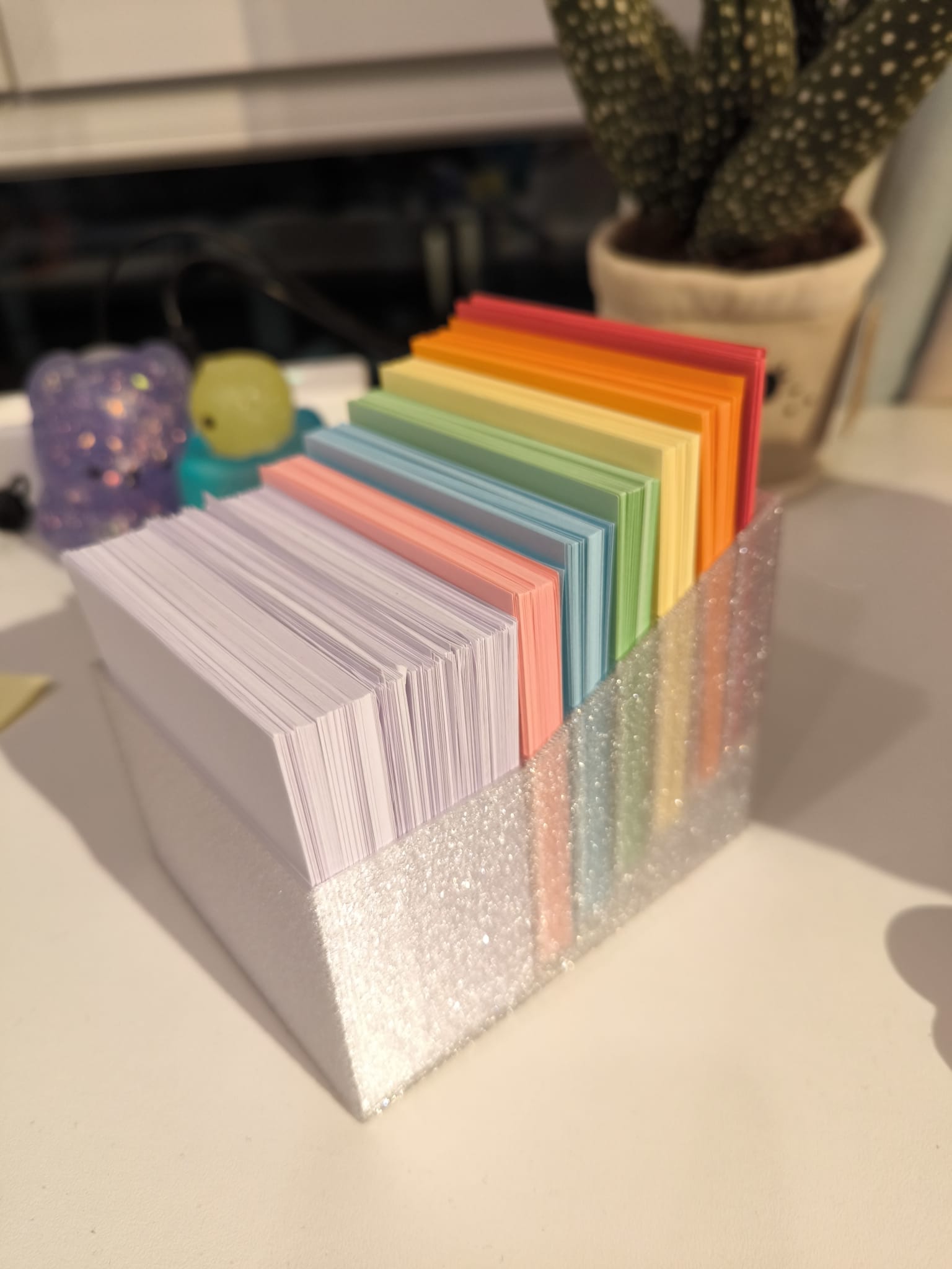 Zettelbox 9x9 cm