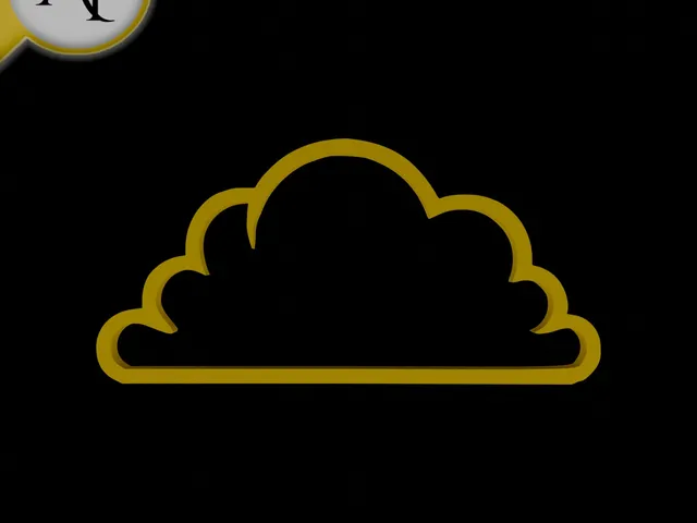 Simple Cloud Symbol - 2D Art
