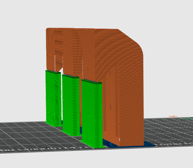 Dewalt Battery Holder French Cleat 3D model thumbnail