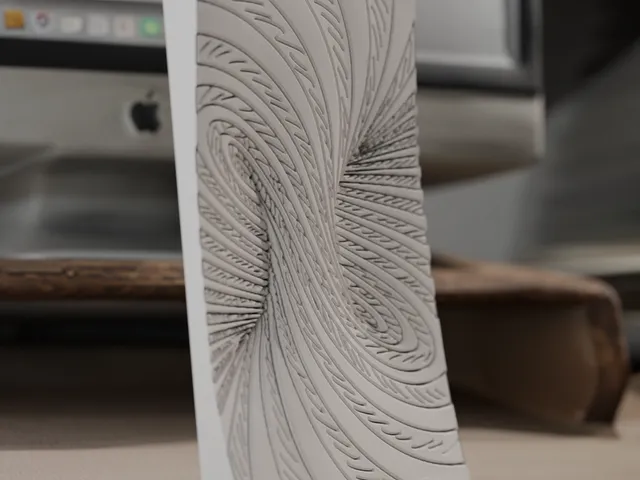 Parametric Singularity - Twisted Topology Wall Art