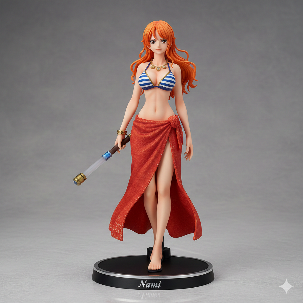 figura de nami en traje de baño
