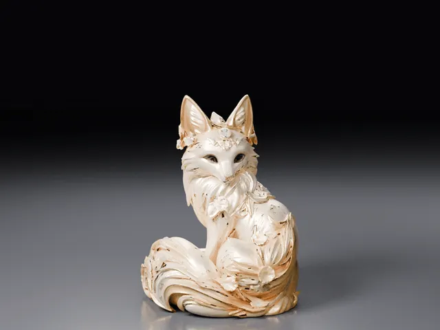 Elegant Fox Statue 3D Print
