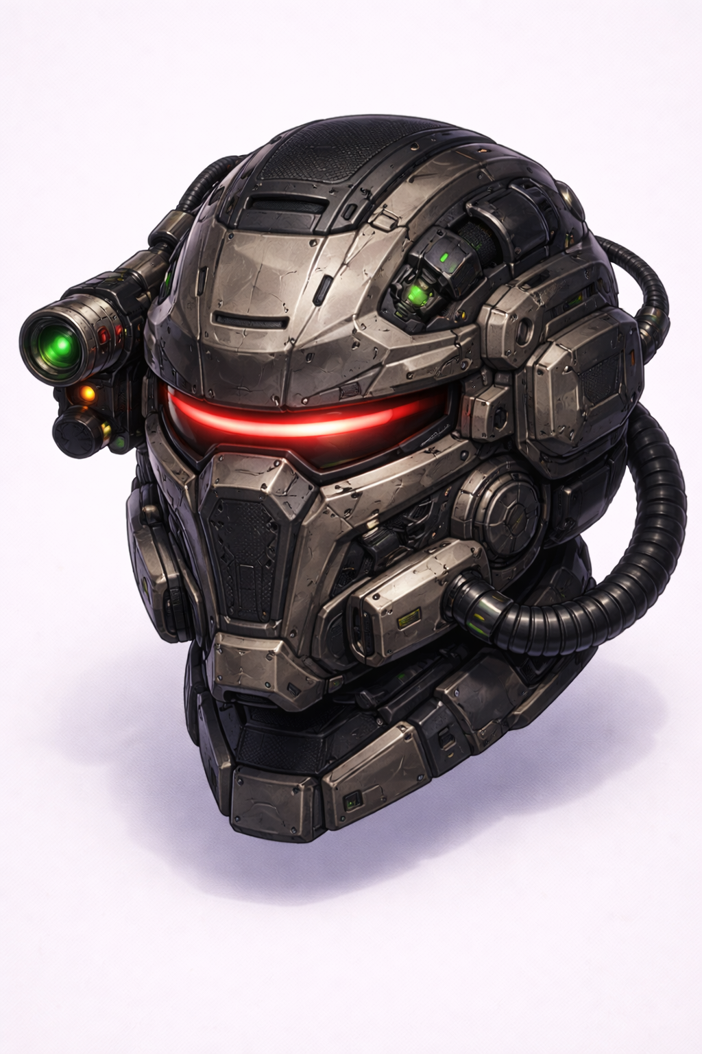 Futuristic Soldier Mask