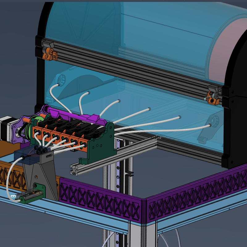Low Rider MMU V2.0 - for any Klipper printer by GcodeGearHead ...