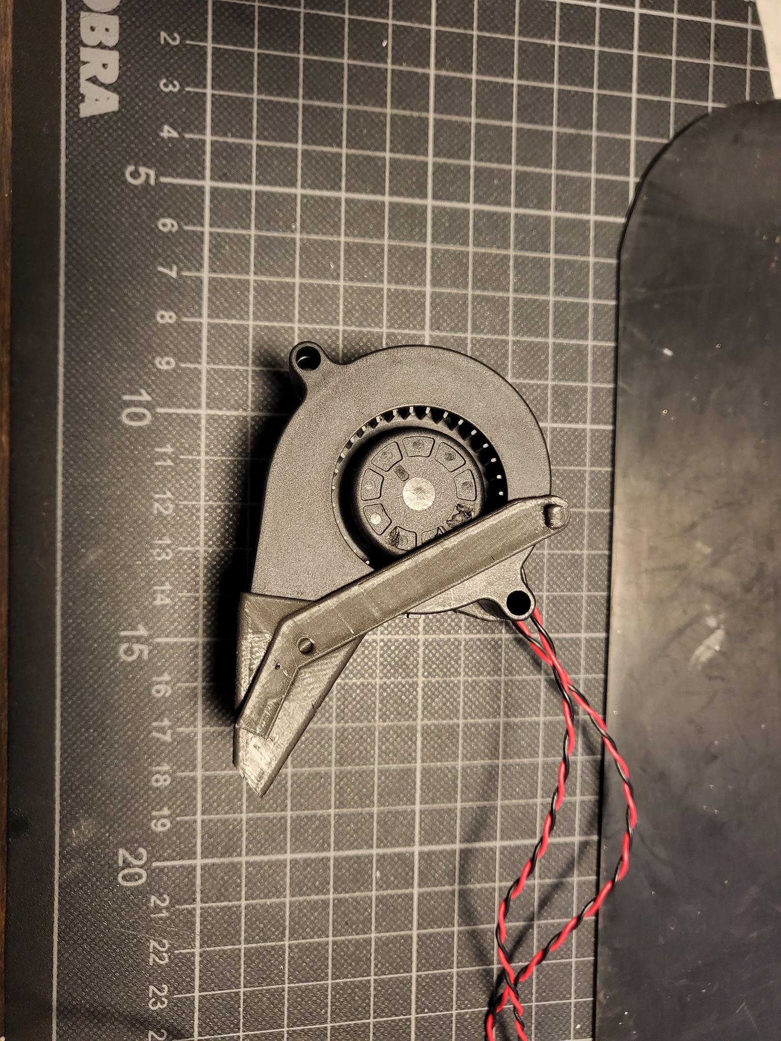 2x5015-Lüfterdüse für - 2x5015 fan duct for Snapmaker J1