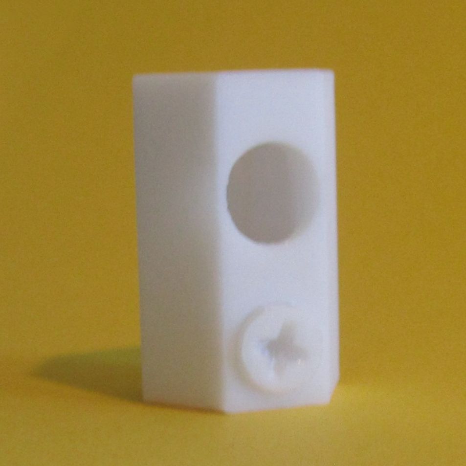 Miniatura 2 do modelo 3D Stronger ceiling lamp cable hook