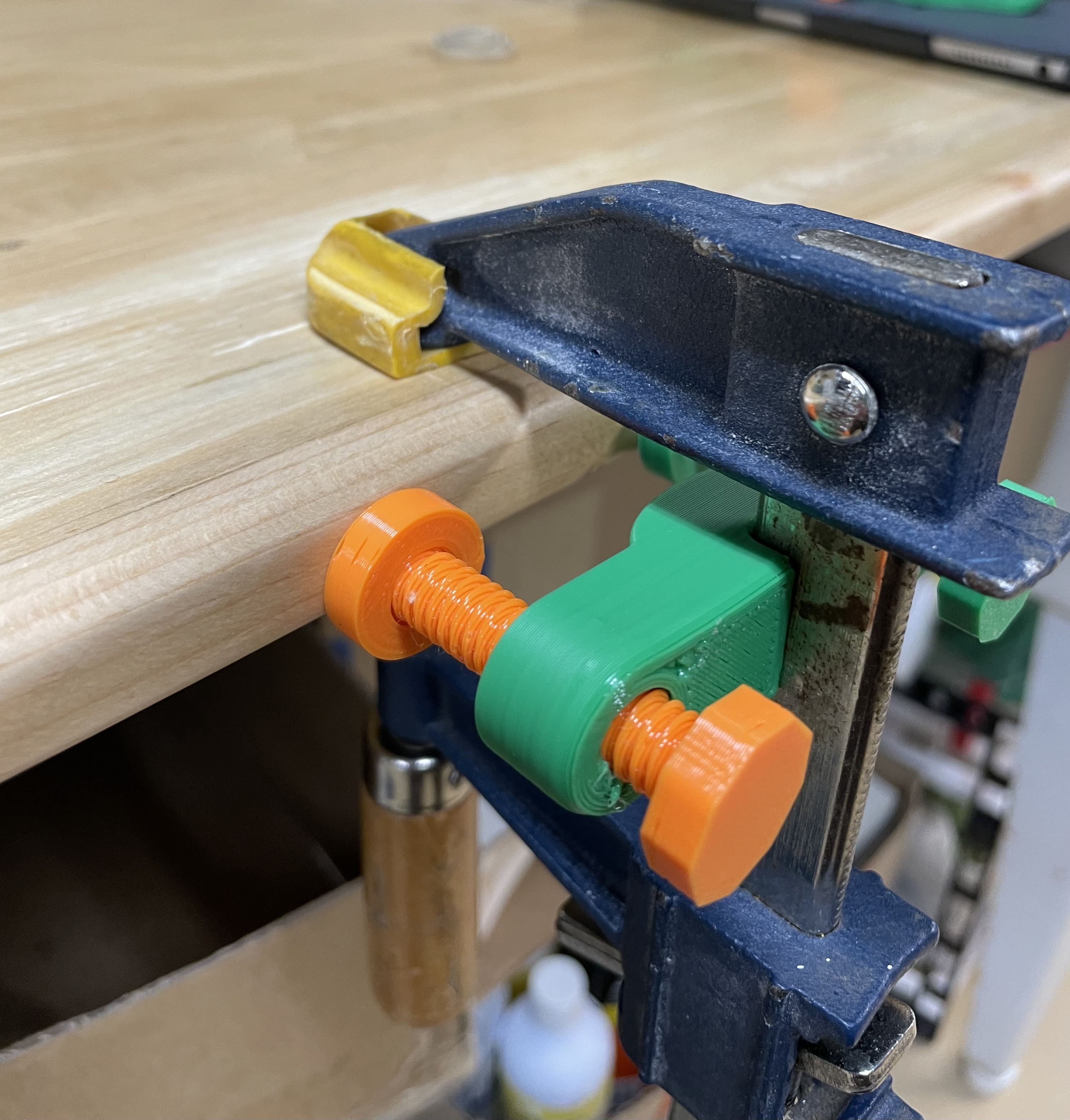 Side or Edge Clamp Vise Jig