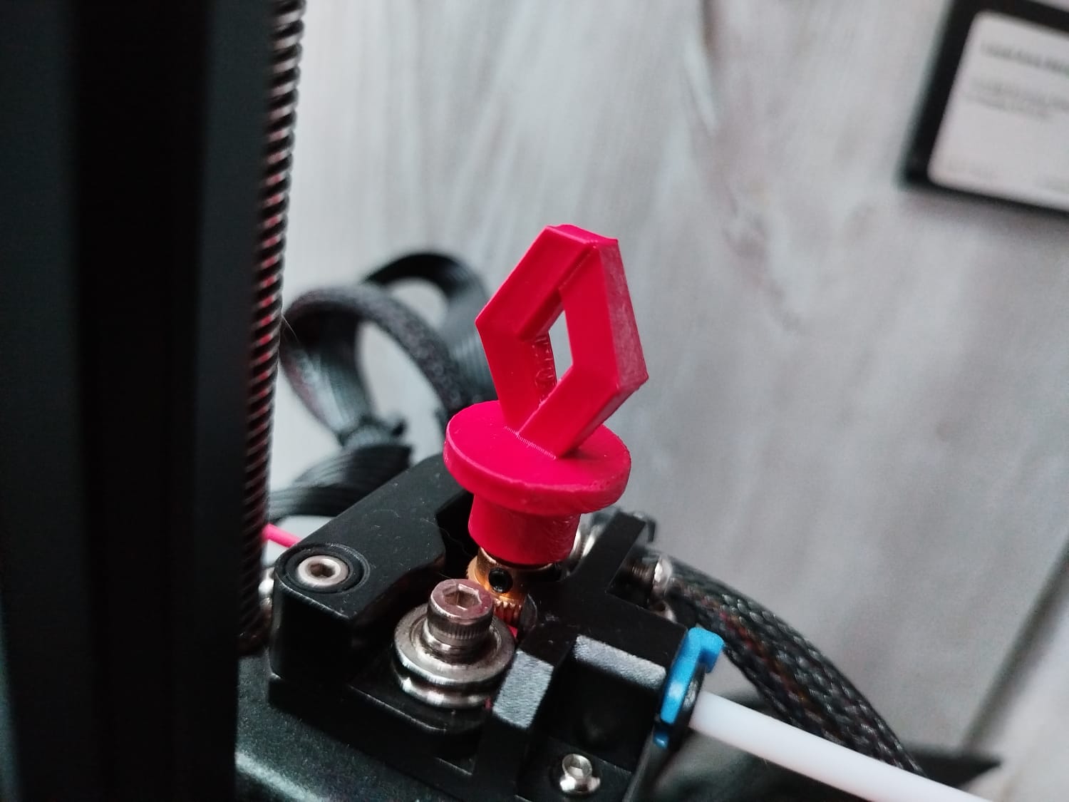 Ender 3 V2 neo Renault extruder knob